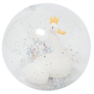 3D Inflatable Beach Ball: Princess Swan