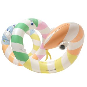 Giant Inflatable Pool Noodle: Sorbet Stripe