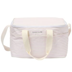Light Cooler Bag - Lazy Days Pink Stripe