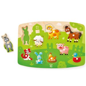 Peg Puzzle: Farmyard