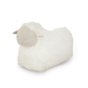 Baa Baa Sheep Cream Pouf