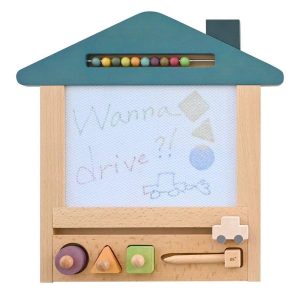 Reusable Wooden Drawing Board - Car