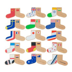 Step To The World - Hand Crafted Wooden Memory Game