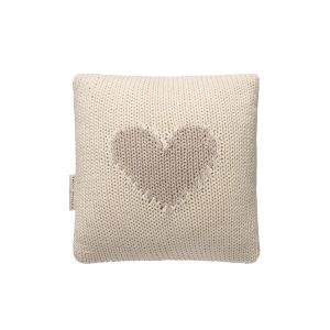 Mini Toss Grey Heart Cushion