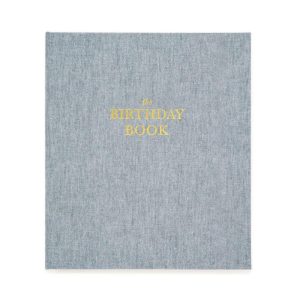 Chambray Birthday Book