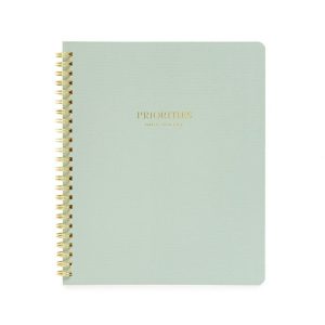 Priorities Notebook, Green