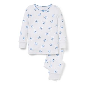 Good Night Pointelle Pajama In Bow