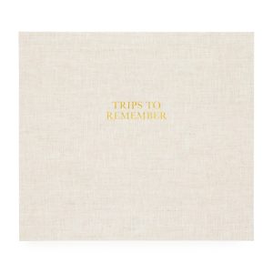 Trips to Remember Book - Flax