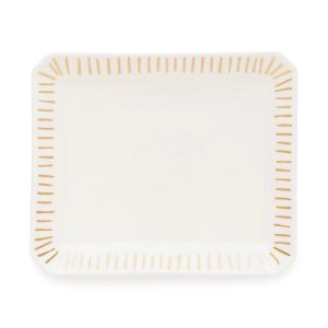 Trinket Tray, Large Ticking Stripe