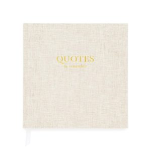 Quotes to Remember Book