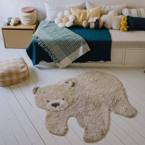 Washable Animal Rug Bear