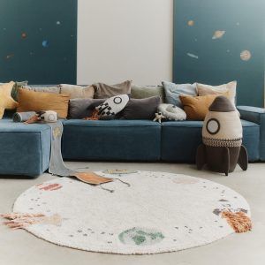 Washable Rug Interstellar Journey