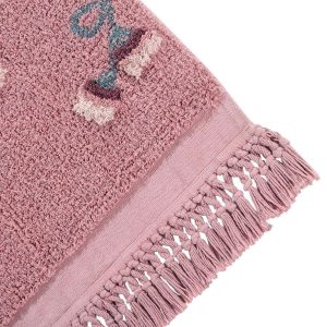 Washable Rug English Garden Ash Rose