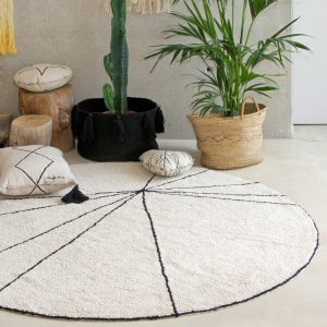 Washable Rug Trace Beige