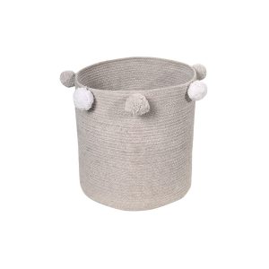 Baby Basket Bubbly Grey