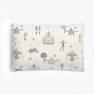 Adventures in Wonderland Toddler Pillow Set - Aqua