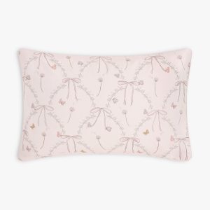 Bows & Butterfly Kisses Toddler Pillow Set - Pink