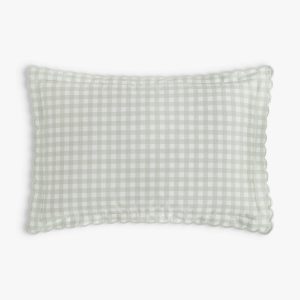 Picnic Gingham Toddler Pillow Set- Green