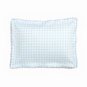 Picnic Gingham Toddler Pillow Set - Blue