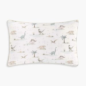 Dino Dreams Toddler Pillow Set - Sage
