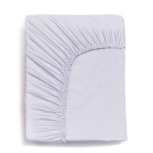 Solid Fitted Twin Sheet - Blue