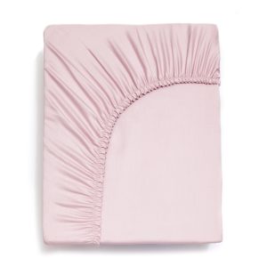 Solid Fitted Twin Sheet - Rose