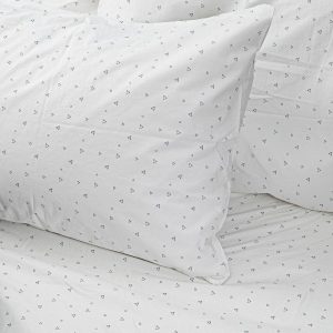 Organic Cosmic Triangles Pillowcase