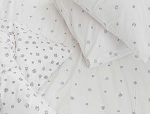 Organic Chamomile Bloom Fitted Sheet