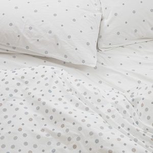 Organic Chamomile Bloom Duvet Cover