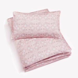 Bird's Song Toddler Duvet Set - Pink