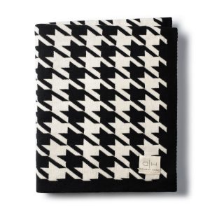 Houndstooth Throw