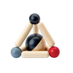 TRIANGLE CLUTCHING TOY-HIGH CONTRAST