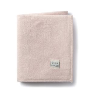 Chevron Rose Baby Blanket