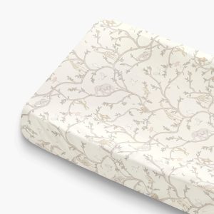 Animal Parade Changing Pad Cover - Ivory