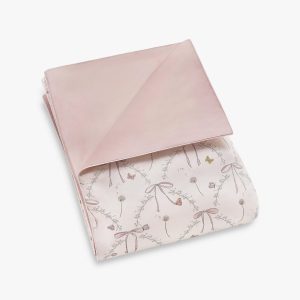 Bows & Butterfly Kisses Baby Duvet Set - Pink