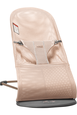 Baby Bouncer Bliss: Mesh | Pearly Pink