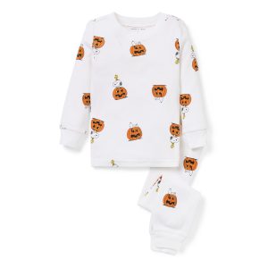 Good Night Pajama In Peanuts Halloween Pumpkin
