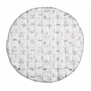 Adventures in Wonderland Play Mat - Aqua