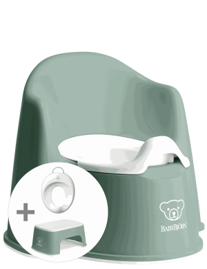 Potty Training Bundle, Deep Green/White
