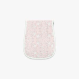 Bird's Song Burp Cloth - Pink