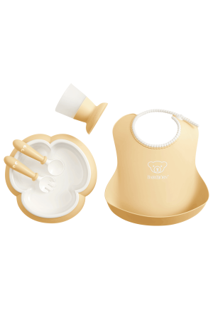 Baby Dinner Set, Powder Yellow