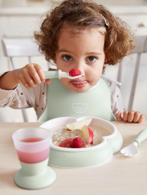 Baby Dinner Set, Powder Green