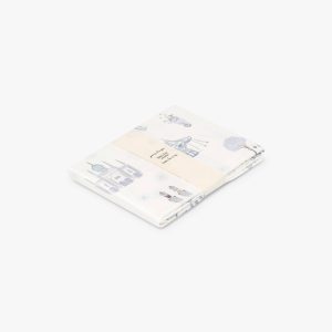 Adventures in Wonderland Swaddle - Aqua