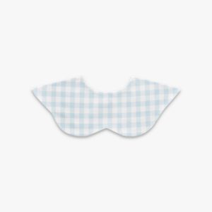 Picnic Gingham Winglet Bib - Blue