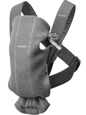 Baby Carrier Mini, 3D Jersey, Dark Gray