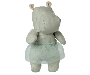 Mint Hippo with Skirt, Small
