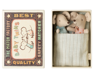 Twins, Baby mice in matchbox