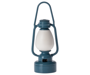 Vintage lantern, Mouse - Blue