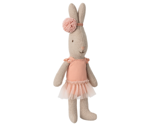 Micro Rabbit in Rose Ballet Suit & Skirt