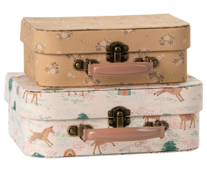 2 Piece Toy Suitcase Set - Unicorn